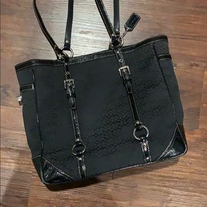 Coach Tote Bag Large Black